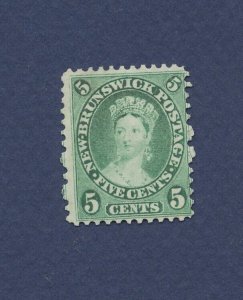 NEW BRUNSWICK - Scott 8 - unused hinged - 1860