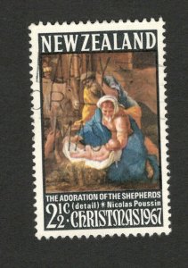 NEW ZEALAND - USED STAMP-CHRISTMAS -1967.