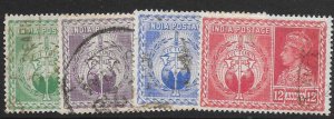 INDIA SG278/81 1946 VICTORY SET USED