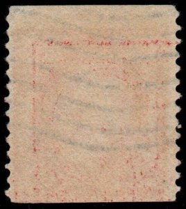 U.S. #353 Used Single with Weiss COA
