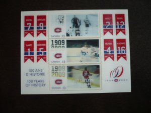 Stamps - Canada - Scott# 2240 - Mint Never Hinged Souvenir Sheet of 3 Stamps