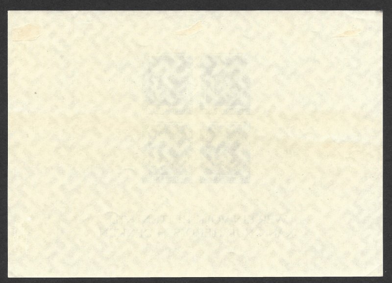 Doyle's_Stamps: M1937 German A. Hitler Semi-Postal Sheet Scott #B103* VLH
