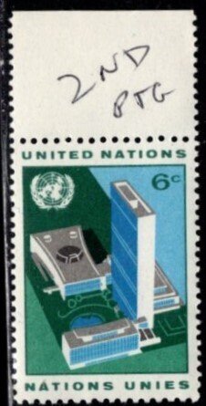 United Nations - #187 UN Headquarters - MNH