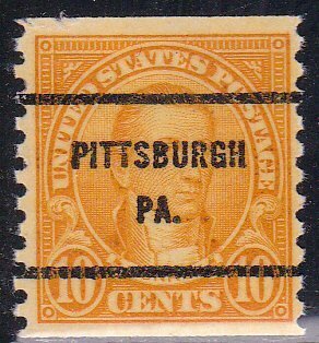 Precancel - Pittsburgh, PA PSS 603-61 - Bureau Issue