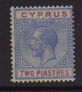 CYPRUS 1922 KGV Sc 80 MH