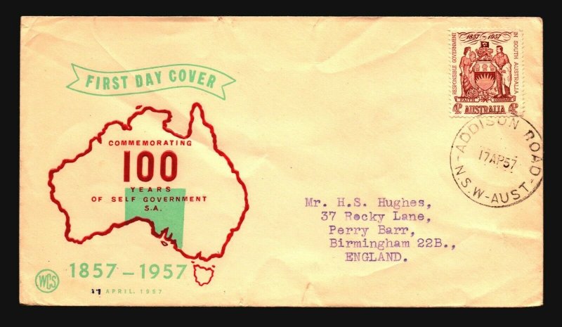 Australia - 3 1950s First Day Covers / Cacheted (IV) - Z16075