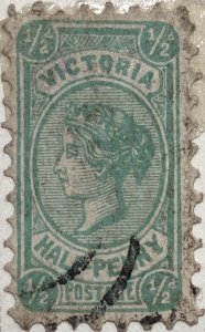 AlexStamps VICTORIA #184 VF Used