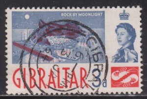 Gibraltar 151 The Rock By Moonlight 1960