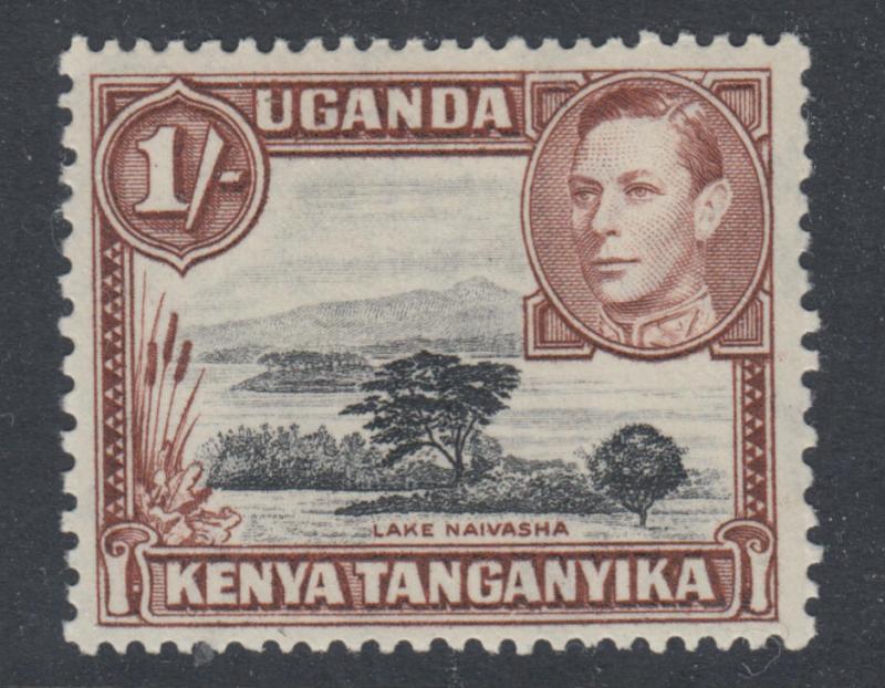 WS-C129 BRITISH KUT - Kgvi, 1938 1/- Black & Yell. Brown SG 145 £27 ($43,2) MNH