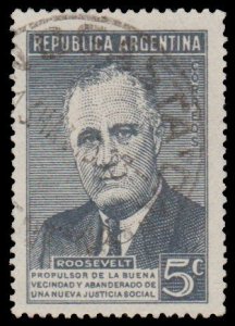 ARGENTINA 1946. SCOTT # 551. USED. # 3