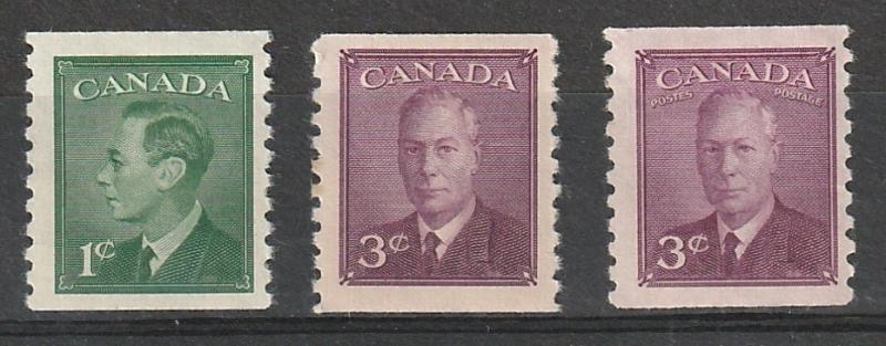 #289,291.299 Canada Mint OGLH