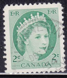 Canada 338 Queen Elizabeth II, Wilding Portrait 1954