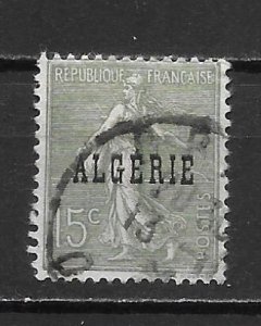 Algeria 9 1924-6 15c Used (z1)