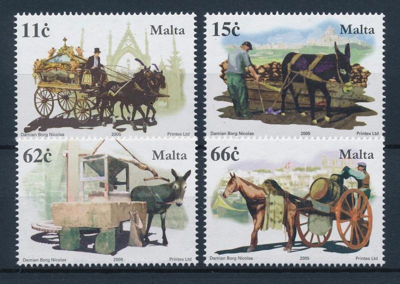 [39001] Malta 2005 Animals Horses Donkey MNH