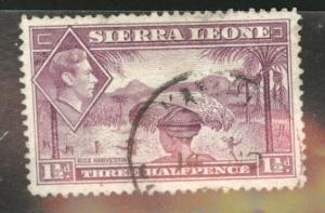 Sierra Leone Scott 175A 1941 used stamp