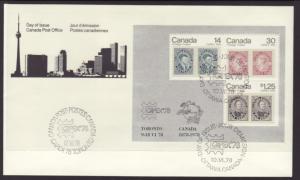 Canada 756a Capex Canada Post U/A FDC