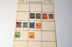Lot of 85 Stamps on Approval sheets with big variety of mixed stamps