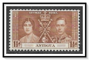 Antigua #82 Coronation Issue MH