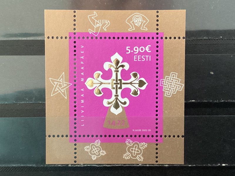 Estonia / Estland - Postfris/MNH - Sheet 600 years Livonian Diet 2022