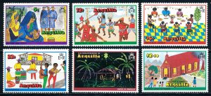 Anguilla #325-330  Set of 6 MNH