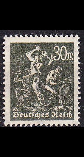 GERMANY REICH [1922] MiNr 0243 a ( **/mnh )