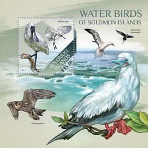 [250 17]- YEAR 2013 - SOLOMON  - WATER BIRDS    1V   complet set  MNH/**