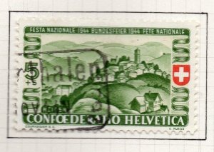 Switzerland 1944 Pro Patria Issue Fine Used 5c. NW-209702