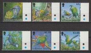 SOLOMON ISLANDS 1993 WWF SG 781/6 MNH