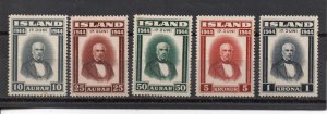 Iceland 240-244 MH