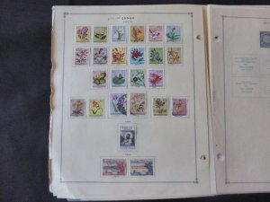 Belgium Congo 1941-1971 Stamp Collection on Alb Pgs