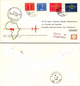 Netherlands, First Flight, Guinea