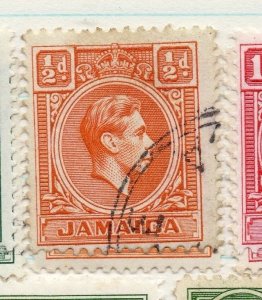 Jamaica 1938 GVI Early Issue Fine Used 1/2d. 202662