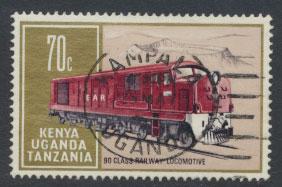 Kenya Tanzania Uganda KUT SG 293 SC # 230 Used   Railways details 