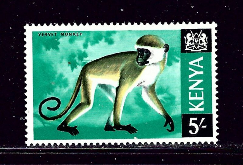 Kenya 33 MH 1966 Monkey