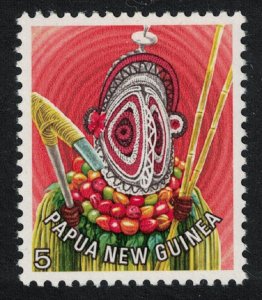 Papua NG Masked dancer Abelam area of Maprik 5c 1978 MNH SC#446 SG#319