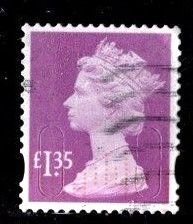 Great Britain - #MH479 Machin Queen Elizabeth II (Off Paper) - Used