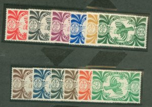 New Caledonia #252-63  Single