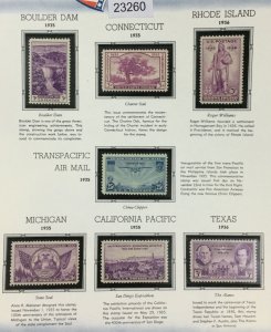 US STAMPS COLLECTIONS 1935-1936  UNUSED LOT #23260