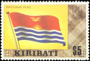 Kiribati #327a-340c, Complete Set(15), 1980-1988, Never Hinged