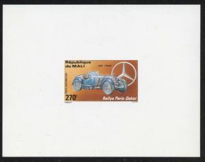 Mali C481 Deluxe Sheet MNH Car, Paris -Dakar Rallye