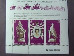 SAMOA # 472-MINT NEVER/HINGED----SOUVENIR  SHEET OF 6----1978