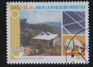 CUBA Sc# 4628  UPAEP - ENERGY CONSERVATION 65c   WIND   2006 used / cto