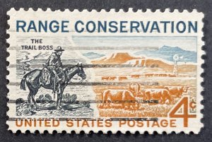 US #1176 Used F/VF 4c Range Conservation 1961 [B45.4.2]