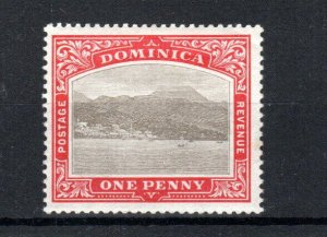 Dominica 1903-07 1d Roseau from the Sea (Lieutenant Caddy) SG 28 MVLH