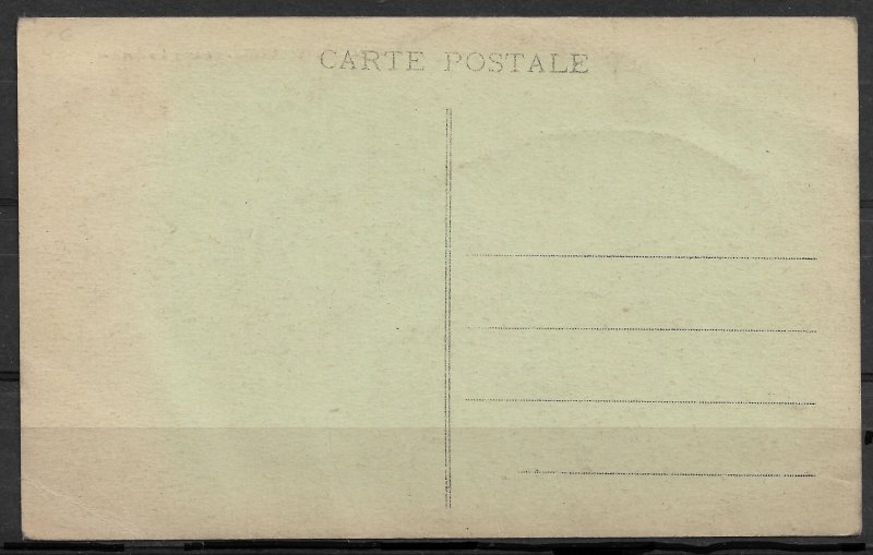 Postcard Casablanca French Morocco, Caserne des Zouaves, Entrance to Barracks,VF