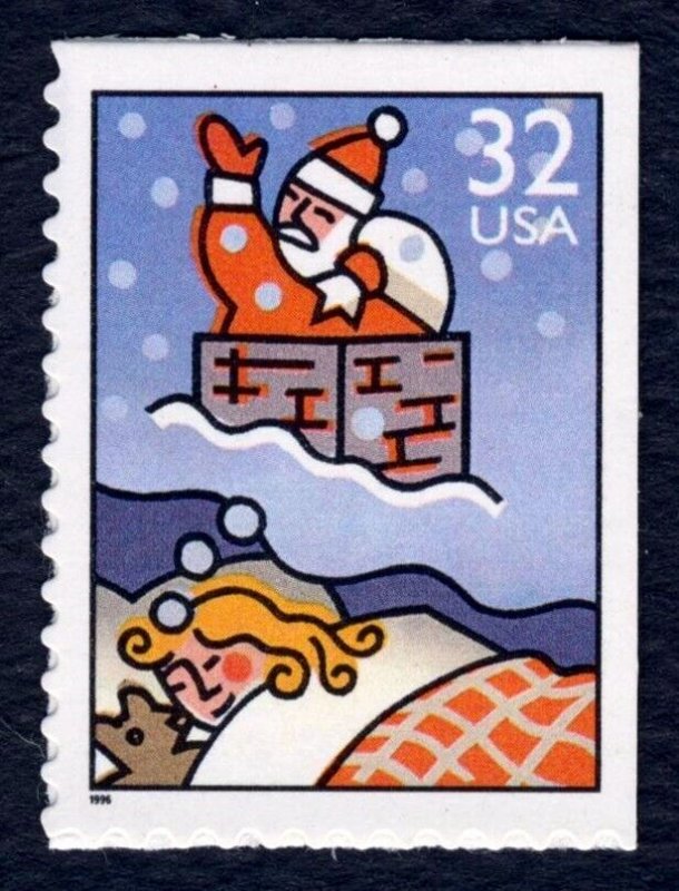 #3113-3116 32c Christmas: Family Scenes, Singles, Mint **ANY 5=FREE SHIPPING** 