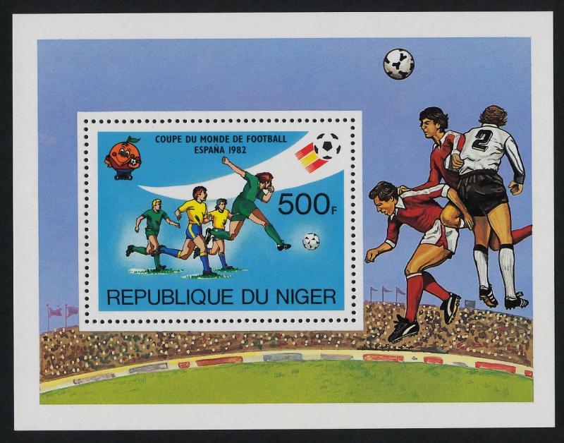 Niger 562 MNH Sports, World Cup Soccer, Football