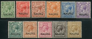 Nauru #1-12 Mint Set