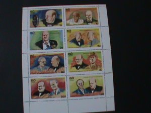 ​OMAN-CENTENARY OF SIR WINSTON CHURCHILL-MNH-SHEET VF-EST-$12-50% OFF PROMOTE