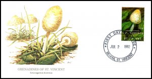 St Vincent Grenadines 871 Mushroom Fleetwood U/A FDC